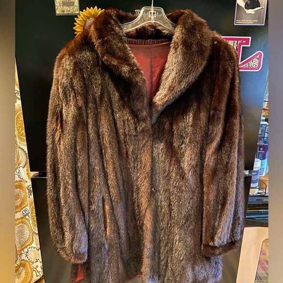 Sweetheart Gift! Mink Jacket - Stunning Genuine Mink!! - Picture 1 of 15